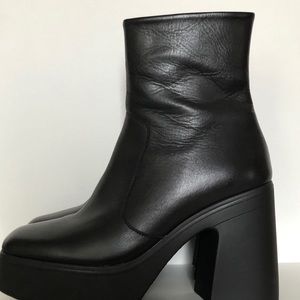 L’intervalle Bolzano Platform Leather Boots